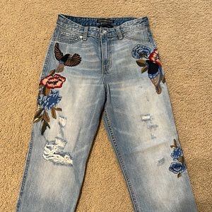 Abercrombie Embroidered Jeans